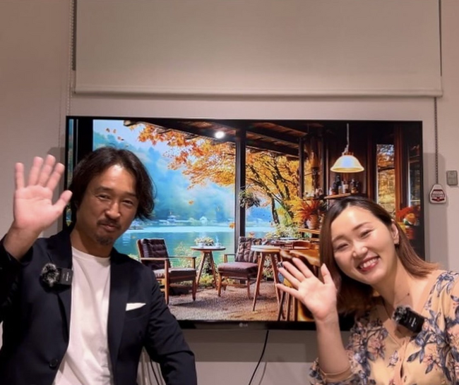 山口貴大（左）と石光氏（右）／ 本イベントを紹介するYouTubeチャンネルで対談