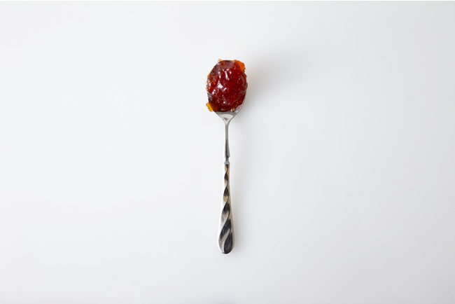 ジャムはかためで、コクのある甘さです