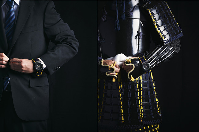 「現代に纏うことができる甲冑」を腕時計に表現