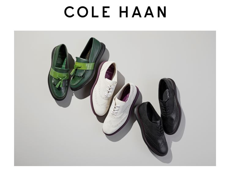 Cole Haan “10年間の革新” 第三弾目は、ウィメンズラインより待望