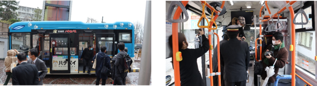 渋谷区コミュニティバス「ハチ公バス（神宮の杜ルート）にEVバスを2両納車いたしました 企 …