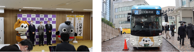 渋谷区コミュニティバス「ハチ公バス（神宮の杜ルート）にEVバスを2両納車い …