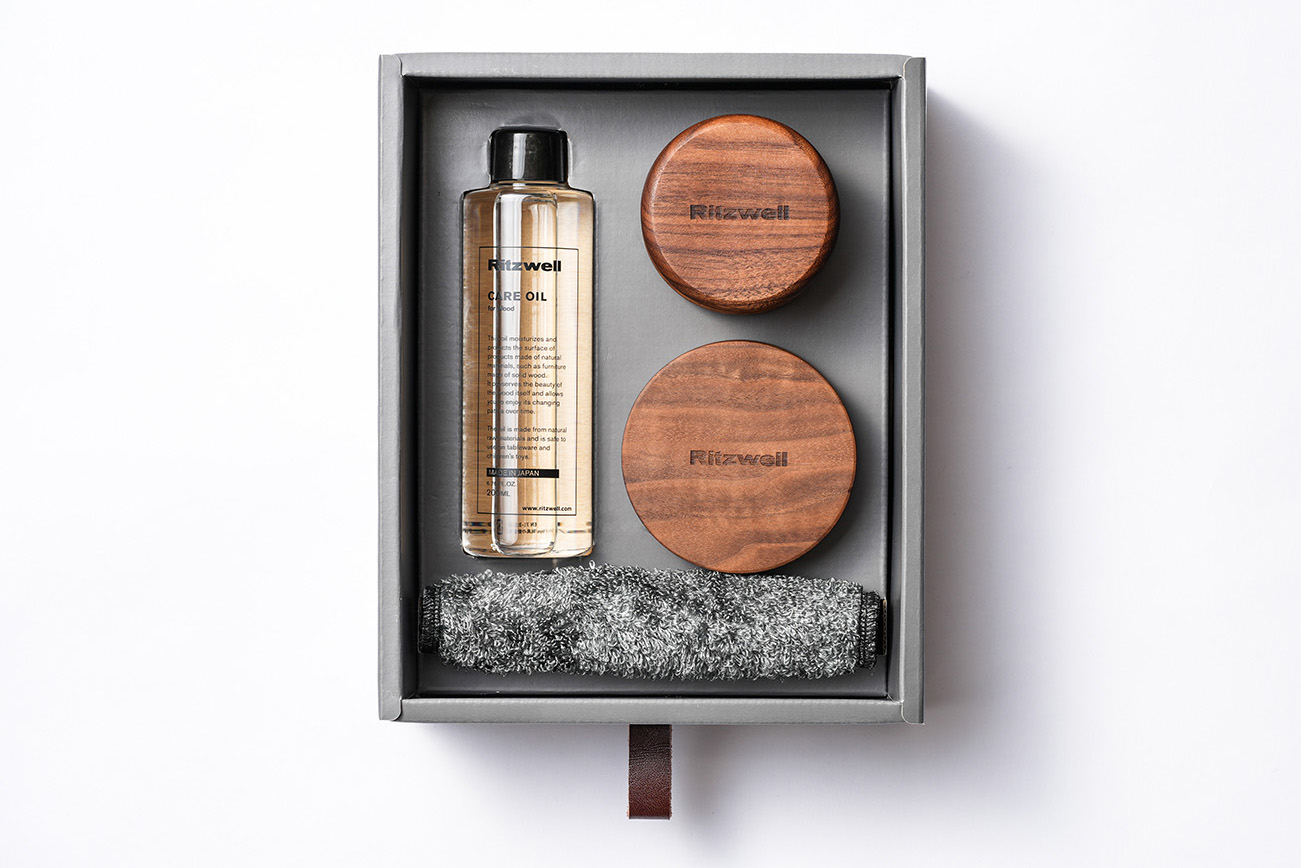 ＜Ritzwell＞ オリジナル オイルメンテナンスキット「WOOD CARE 