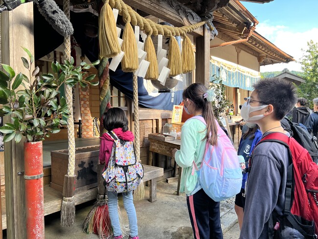 轟神社の参拝 轟神社の参拝