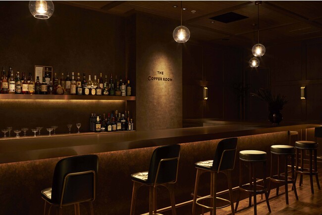 The Copper Room。店内中央奥にある