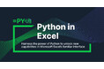 Python in Excel 正式リリースのお知らせ