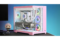 ピラーレスデザインのPCケース、Thermaltake社製「View 380 TG ARGB Bubble Pink」「View 270 Plus TG ARGB Bubble Pink」を発表