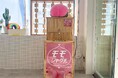 蛇口から山梨県産100%の桃ジュースが出てくる「モモジャグチー」6月20日スタート!