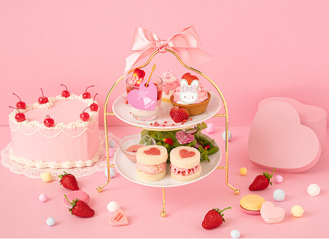 メゾピアノ(ハート)アフタヌーンティーセット メゾピアノ(ハート)アフタヌーンティーセット