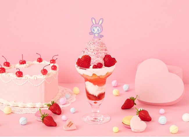 べリエちゃん(ハート)いちごパフェ べリエちゃん(ハート)いちごパフェ