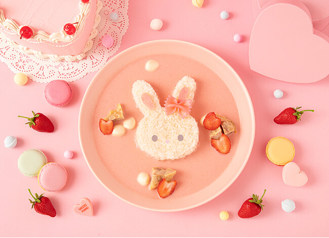 うさぎ(ハート)ピンクカレー うさぎ(ハート)ピンクカレー