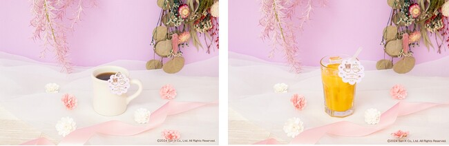 ホットコーヒー、オレンジ ホットコーヒー、オレンジ