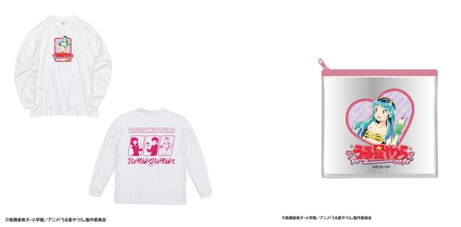 ロングTシャツ（M、L）、クリアポーチ