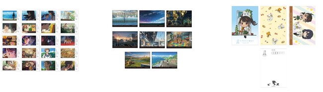 インスタントフィルム風ステッカー(全20種)、スクエアマグネット(全8種)、ポストカード3枚セット インスタントフィルム風ステッカー(全20種)、スクエアマグネット(全8種)、ポストカード3枚セット