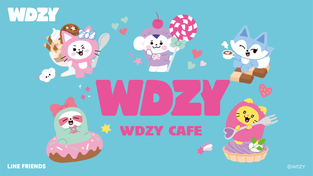 好評につきline Friendsとitzyが生んだキャラクター Wdzy のテーマカフェ第二弾が開催決定 Wdzyカフェ Part 2 期間限定オープン 株式会社エルティーアールのプレスリリース