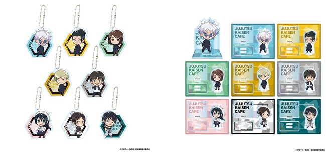 ミニキャラアアクリルキーホルダー（ランダム8種）、ミニキャラアクリルスタンド