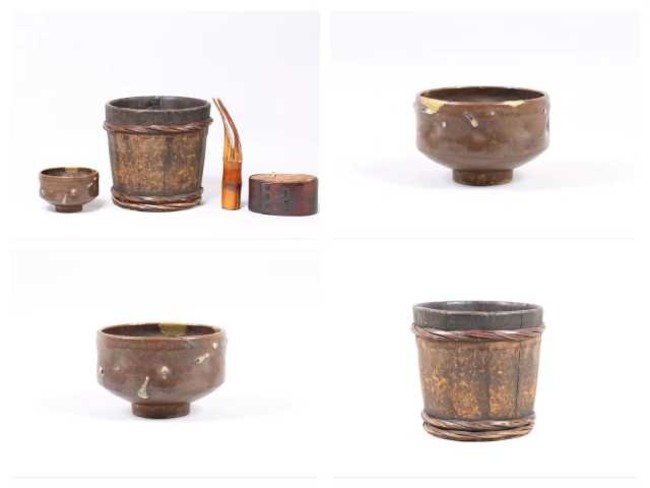 「桶茶道具一式」…豊田市指定有形民俗文化財、番茶の歴史を辿る貴重な資料