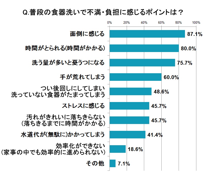 食器洗い の価値は年間約146万円 女性たちの 食器洗い ストレスの実態が判明 面倒で後回し たまって憂うつ の悪循環も パナソニック株式会社のプレスリリース