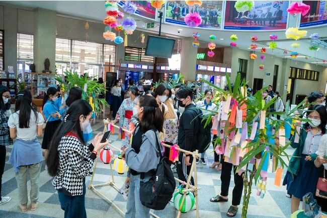 日本大使館等と開催した七夕フェスティバル(2022年7月) 日本大使館等と開催した七夕フェスティバル(2022年7月)