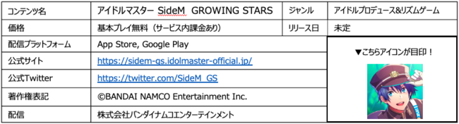 【バンダイナムコエンターテインメント】シリーズ最新作「アイドルマスター SideM GROWING STARS」　新WEB映像「理由（ワケ）あって、転身しました！」9/27から順次公開  