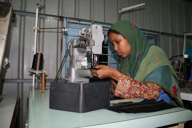 活躍するバングラデシュ女性