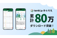「tenki.jp 登山天気」が累計80万ダウンロードを突破