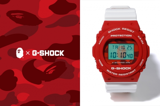 A BATHING APE® × G-SHOCK｜株式会社 ノーウェアのプレスリリース