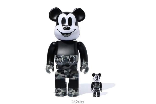 be@rbrick×bape ミッキーマウス colerver 新品