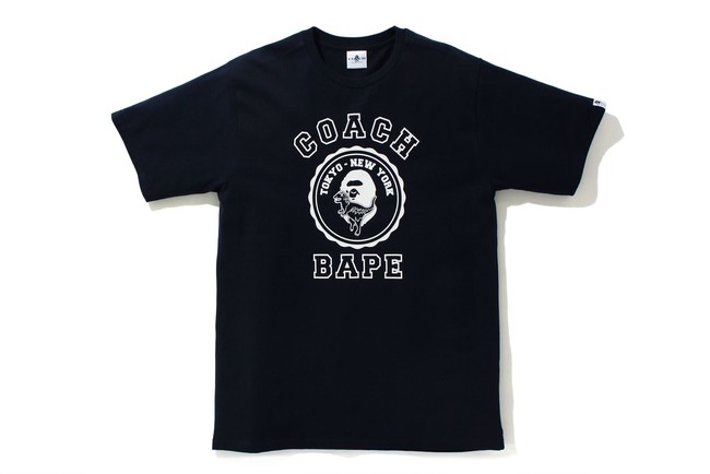 Tシャツ/カットソー(半袖/袖なし)新品 BAPE X COACH tee black XLサイズ