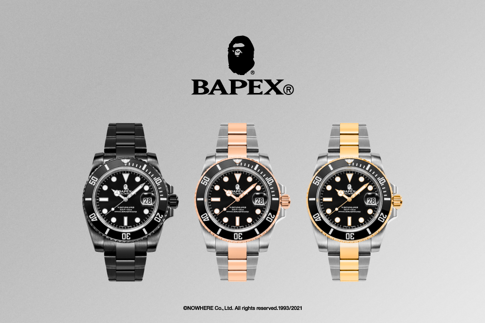 TYPE 1 BAPEX® BLACK / GOLD＆SILVER ｜株式会社 ノーウェアのプレス