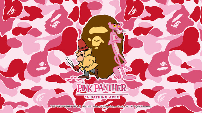 A BATHING APE® × PINK PANTHER | 株式会社 ノーウェアのプレスリリース