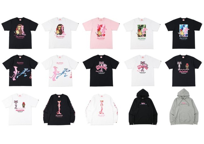 A BATHING APE® × PINK PANTHER | 株式会社 ノーウェアのプレスリリース
