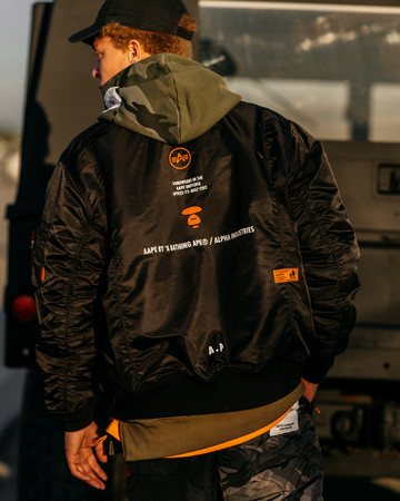 AAPE × ALPHA INDUSTRIES｜株式会社 ノーウェアのプレスリリース