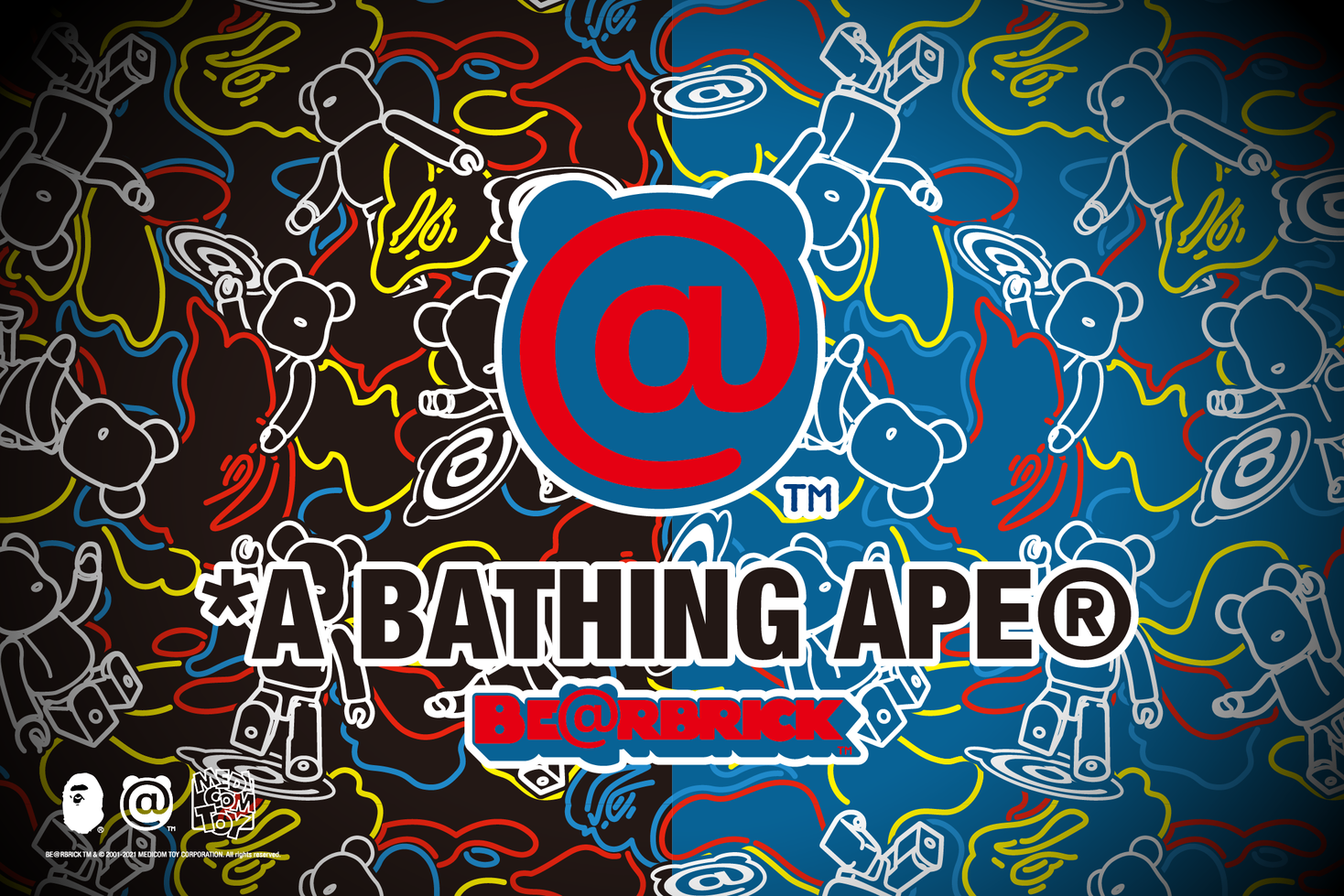 A BATHING APE® × BE@RBRICK｜株式会社 ノーウェアのプレスリリース