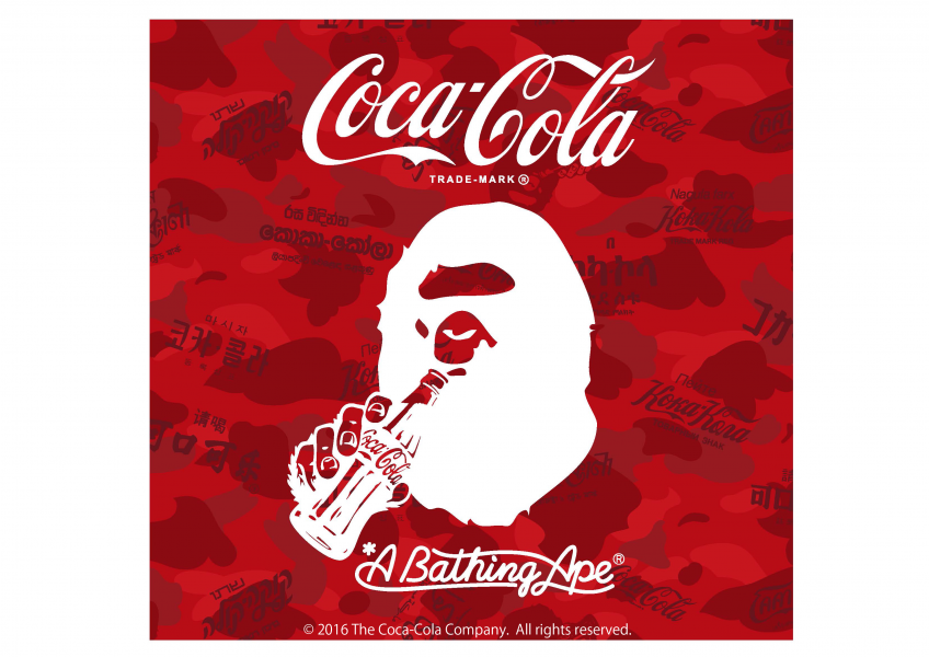 BAPE X COCA COLA ア・ベイシング・エイプ コーラ コラボ