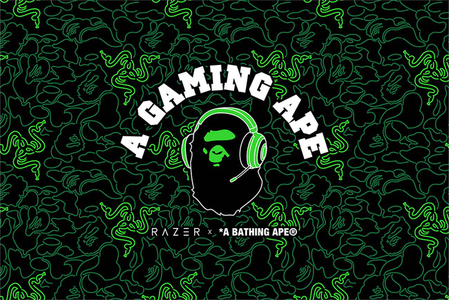 RAZER x BAPE(R) 2.0 史上最大のコレクション第二弾「A Gaming Ape