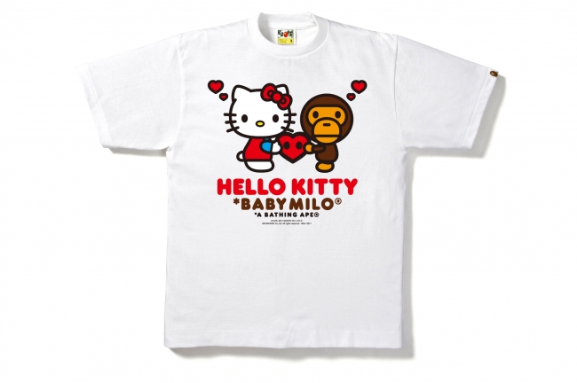 BAPE HELLO KITTYハローキティサンリオコラボ初代Tシャツエイプ