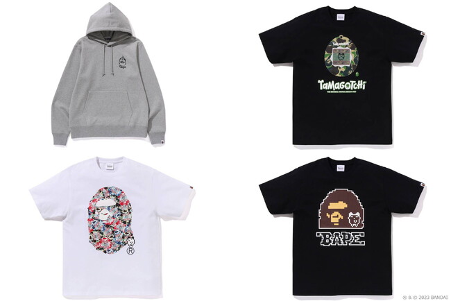 A BATHING APE(R)︎×たまごっち：時事ドットコム