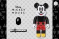 BE@RBRICK BAPE®︎ MICKEY MOUSEにアニバーサリーモデルが登場