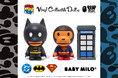 DC BATMAN & SUPERMAN x BABY MILO® VCD