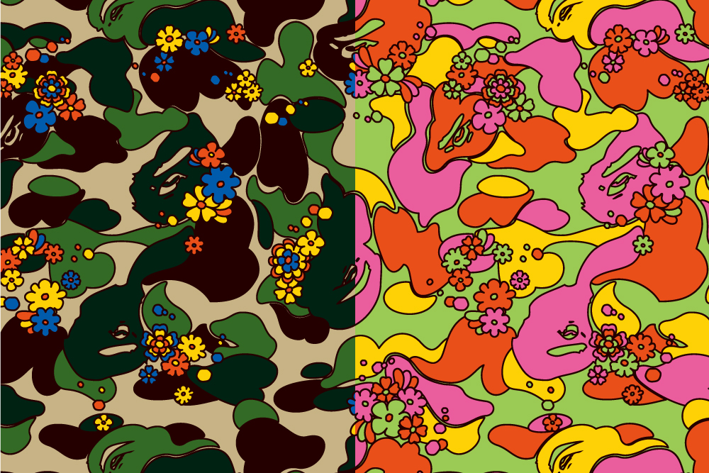 A BATHING APE®︎ ABC CAMO FLOWER COLLECTION｜株式会社 ノーウェアの