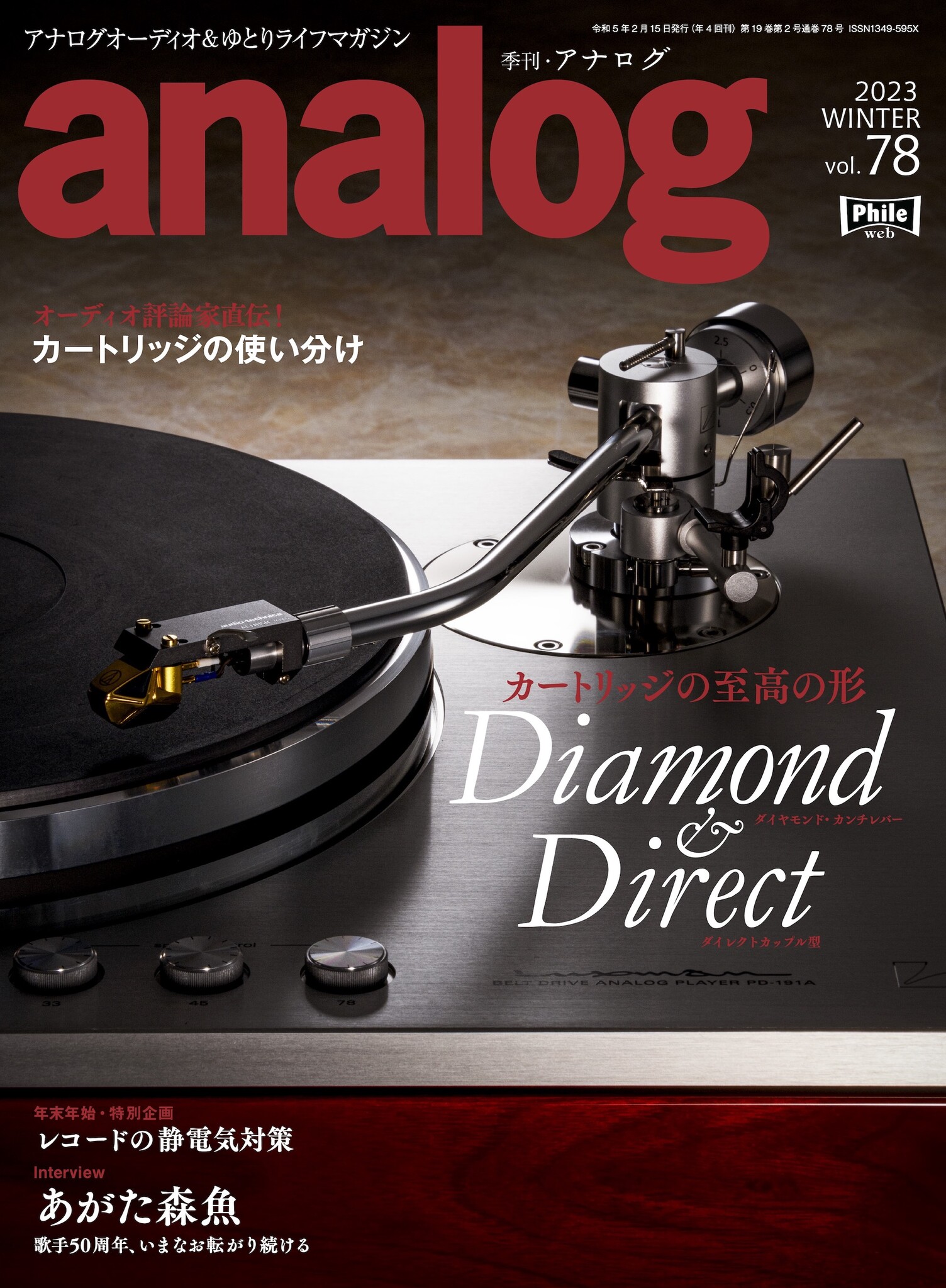 期間限定20%オフ！アナログオーディオ専門誌「analog」バックナンバー 