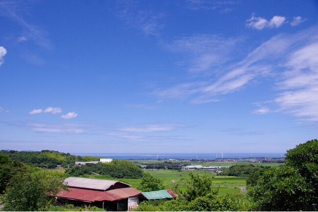 こんな広い空が日常の風景です