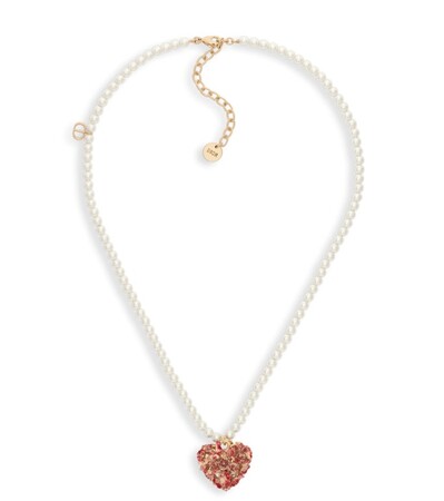 LE CŒUR DES PAPILLONS ネックレス メタル・レジンパール・ラッカー ¥125,000 LE CŒUR DES PAPILLONS ネックレス メタル・レジンパール・ラッカー ¥125,000