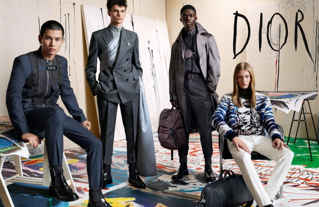Dior ウインター 19 メンズ コレクション 広告 キャンペーン 公開 クリスチャン ディオール株式会社のプレスリリース