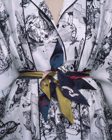 Christian Dior ディオール シルクツイル jardin スカーフ バンダナ/スカーフ 純正未使用品
