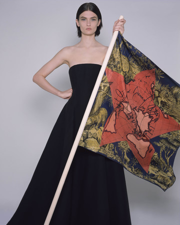 Christian Dior ディオール シルクツイル jardin スカーフ バンダナ/スカーフ 純正未使用品