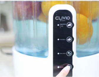CLIVIO クリビオ 水だけで農薬除去、細菌除去ができる次世代の食洗器