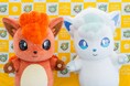 北海道の推しポケモン アローラロコンとロコンが釧路空港に登場♪