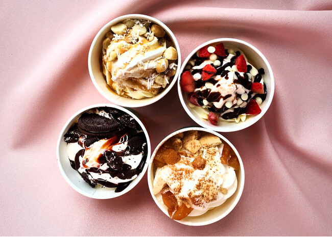 ソフトクリーム4種フレーバー